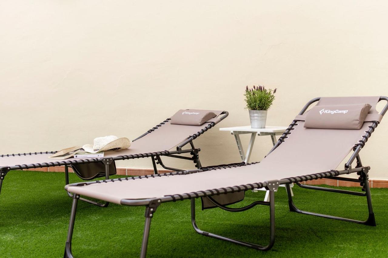 Apartmán Ático con terraza-solárium y piscina 4-6 personas WIFI A/C Roda Exteriér fotografie
