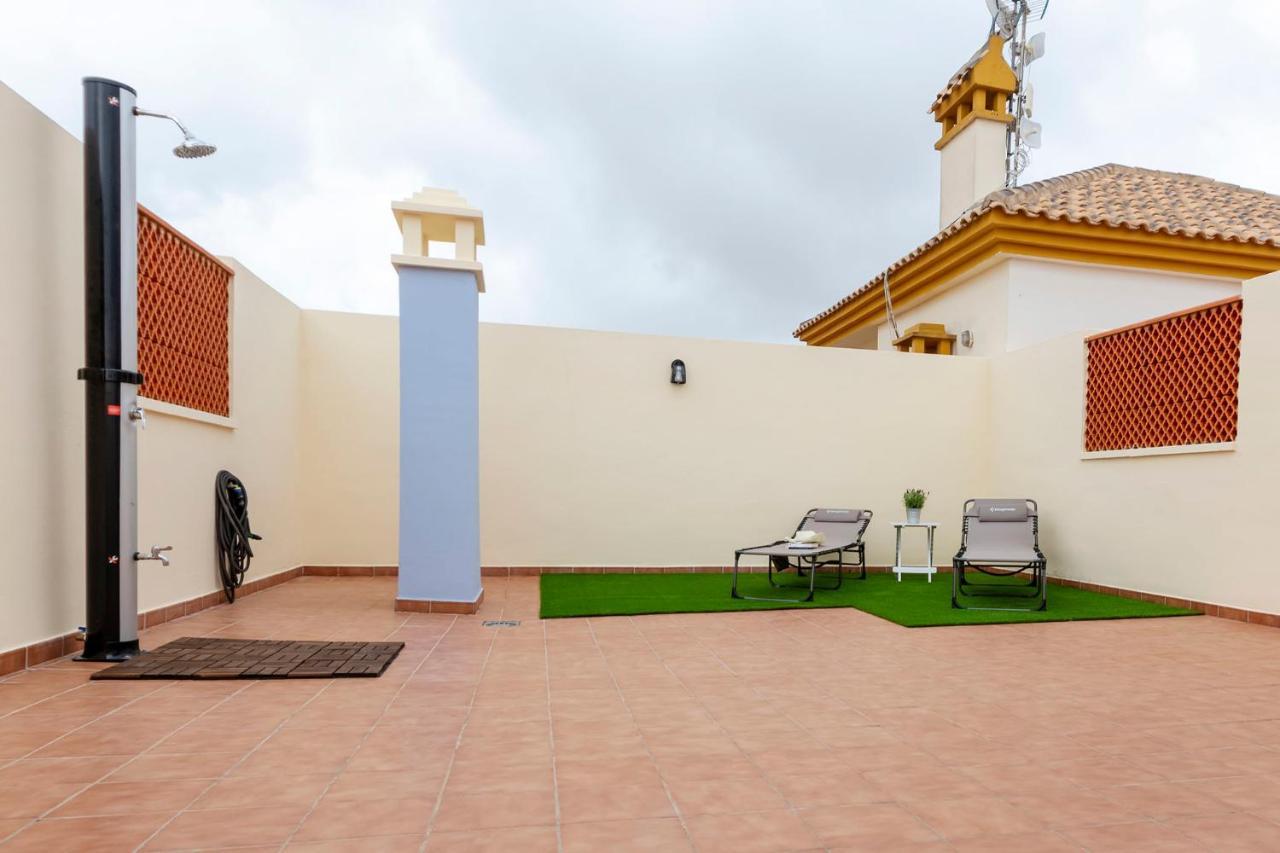Apartmán Ático con terraza-solárium y piscina 4-6 personas WIFI A/C Roda Exteriér fotografie