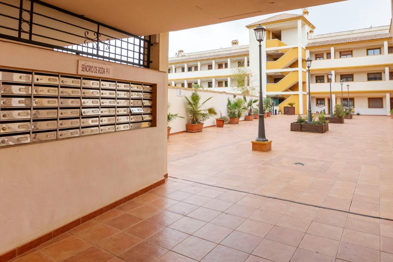 Apartmán Ático con terraza-solárium y piscina 4-6 personas WIFI A/C Roda Exteriér fotografie